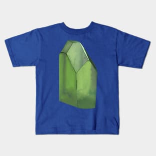 Peridot Crystal August Birthstone Kids T-Shirt